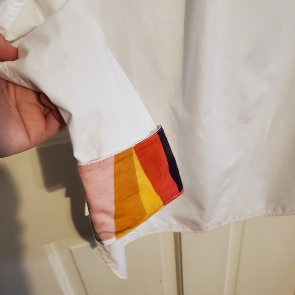 Paul Smith contrast white shirt - Picture 4 of 7